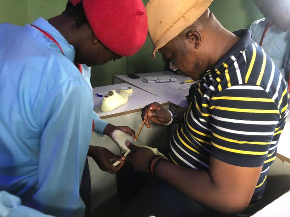 Students studying